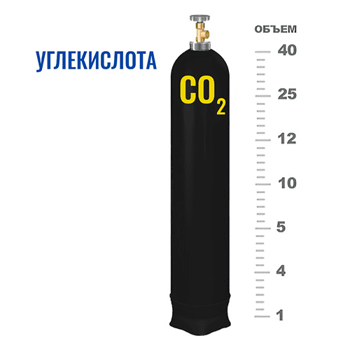 Баллоны для углекислоты в Киевской